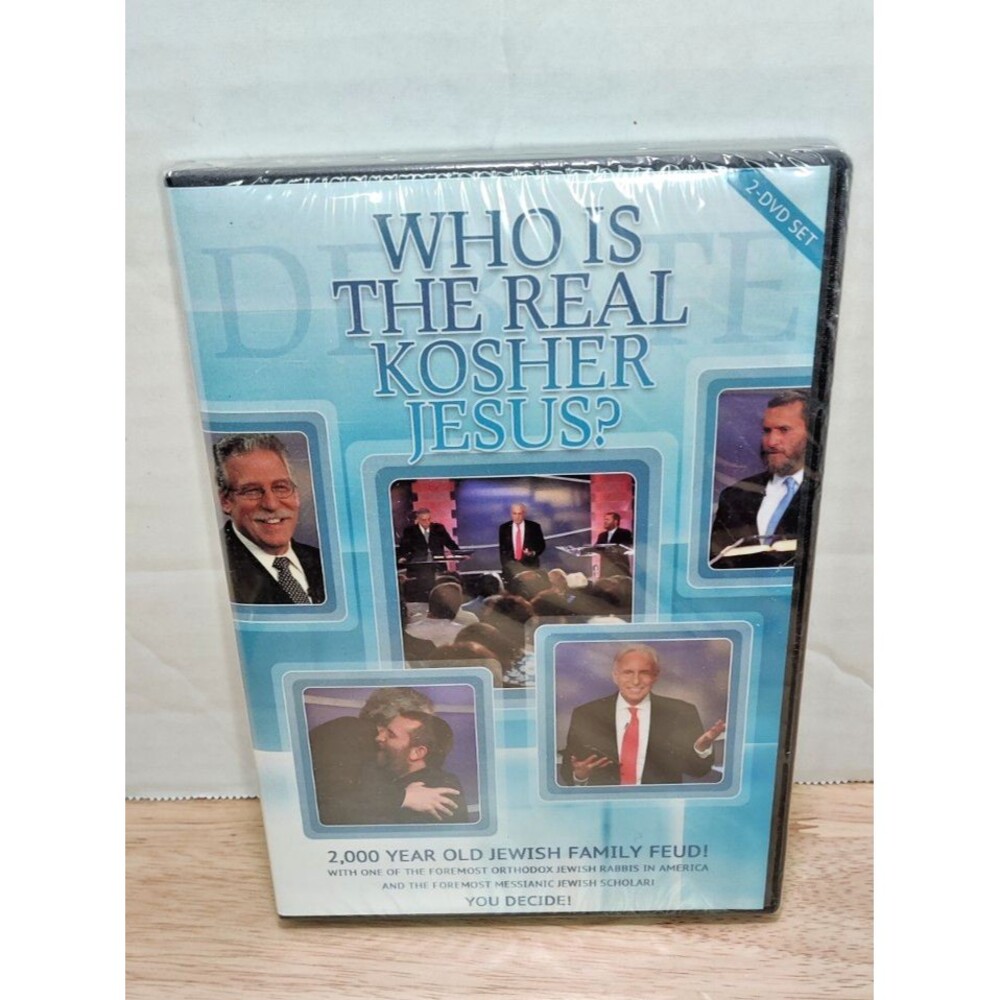 Who is the Real Kosher Jesus? DVD Rabbi Shmuley Boteach Dr. Michael Brown SEALED